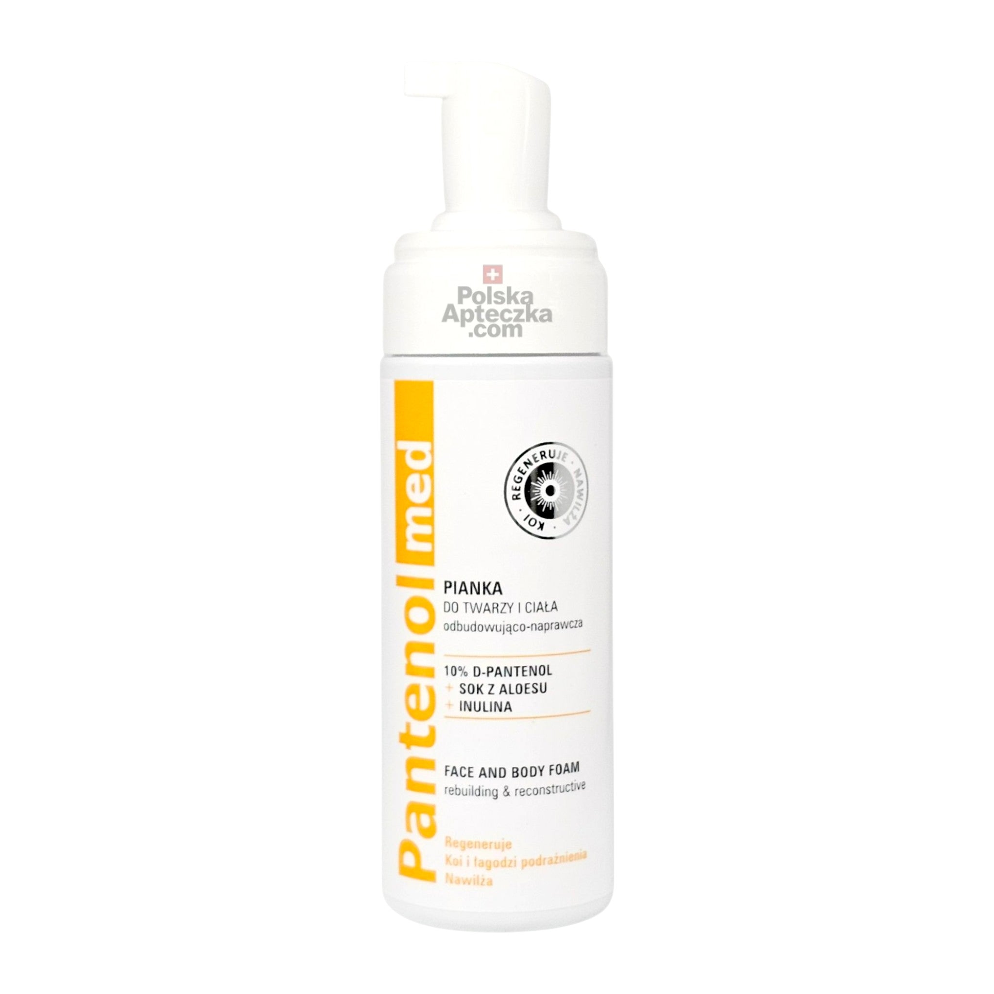 pantenol med foam side view