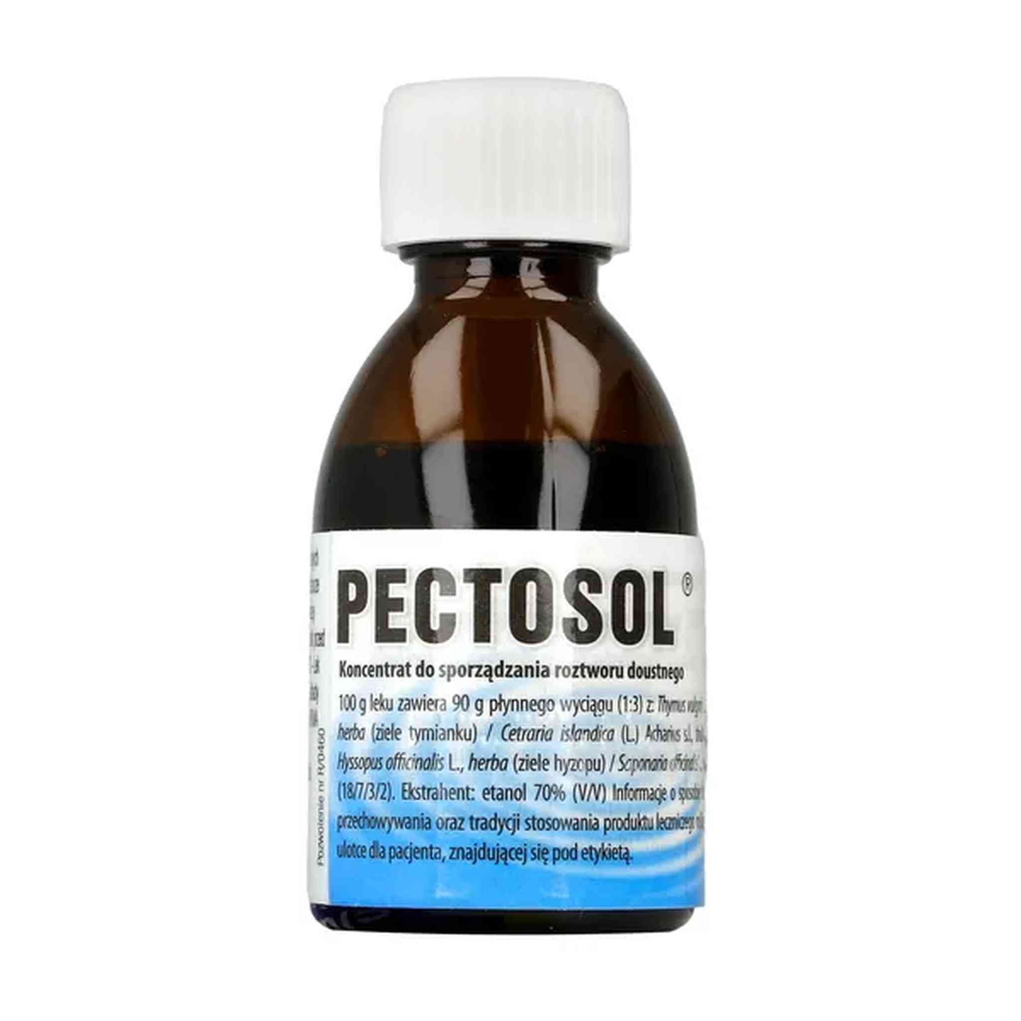 Pectosol Herbal Oral Solution 100ml – Natural Respiratory Support with Thyme and Iceland Moss