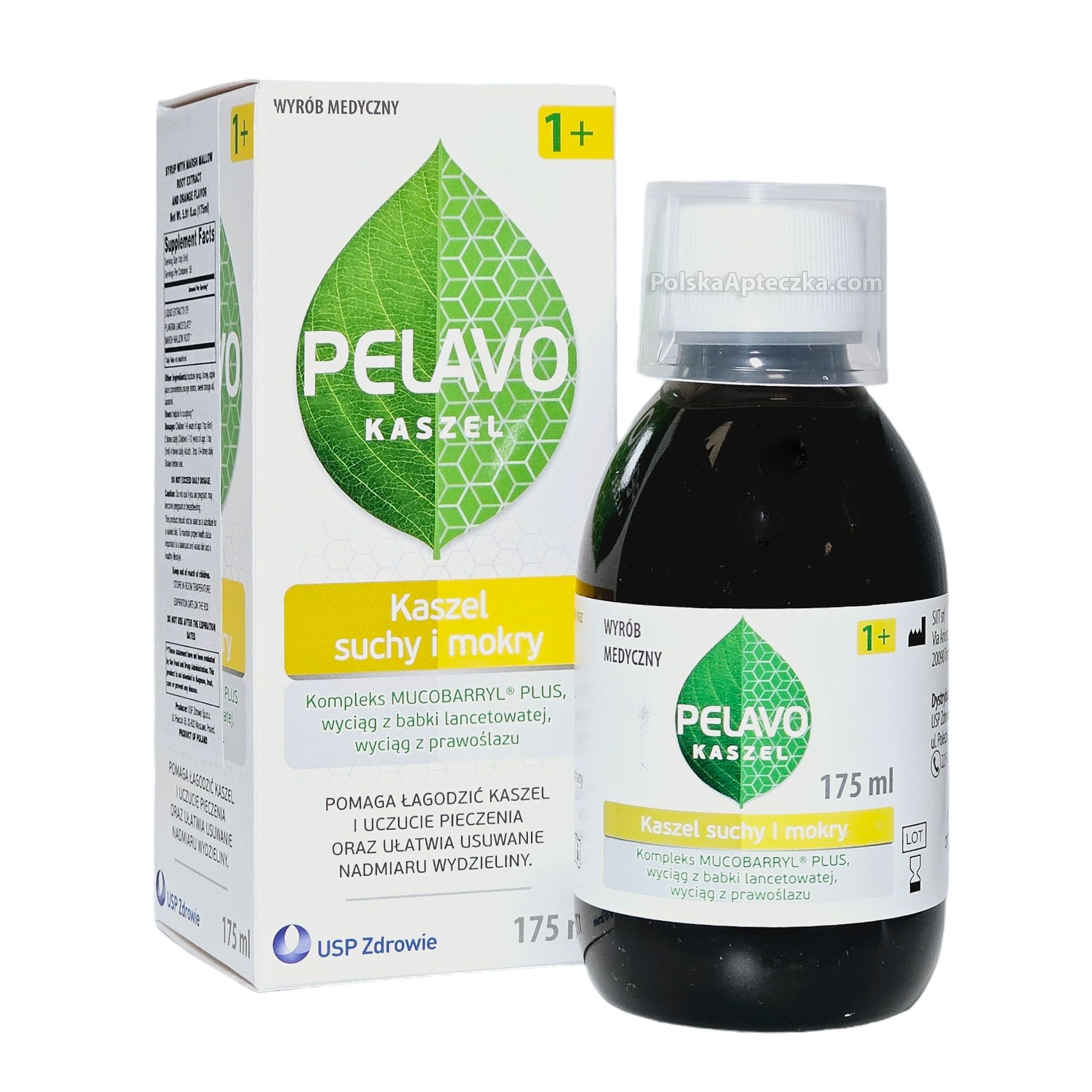 Pelavo Dry and wet cough syrup for kids 1+ 175ml - Apteczka | Proton Nutrition