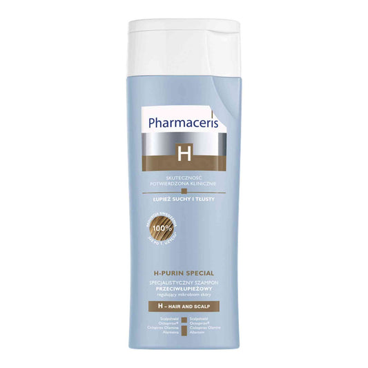 Pharmaceris H-Purin Special Anti-Dandruff Shampoo front bottle view 250ml