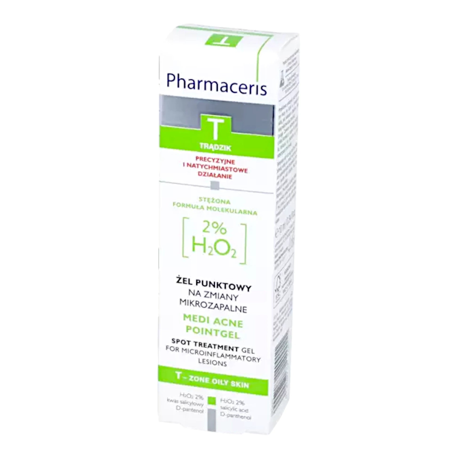 Pharmaceris T Medi Acne-Pointgel 2% H2O2 10m