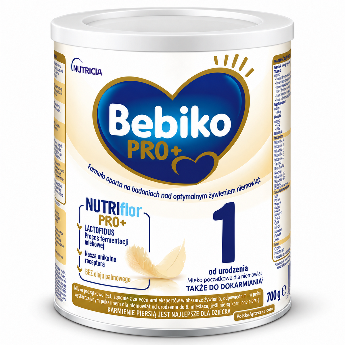 Bebiko PRO+ 1 700g infant formula from birth / mleko początkowe od urodzenia