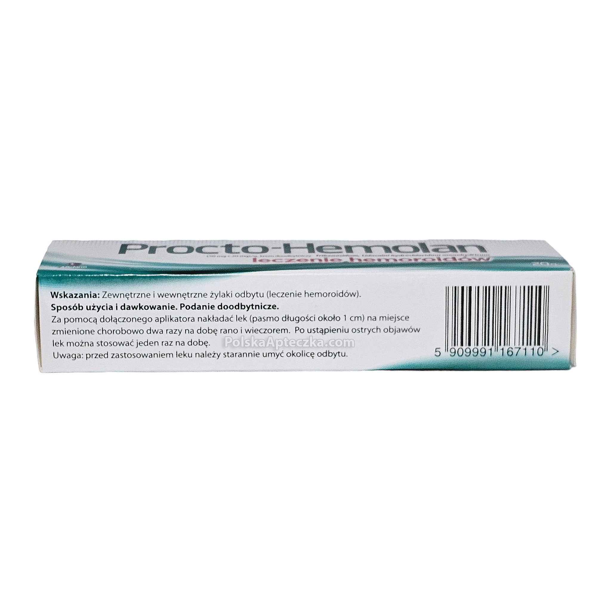 Procto-Hemolan Hemorrhoid Cream 20g - Fast Relief for Pain & Itching ...