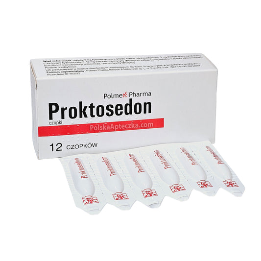 proktosedon suppositories