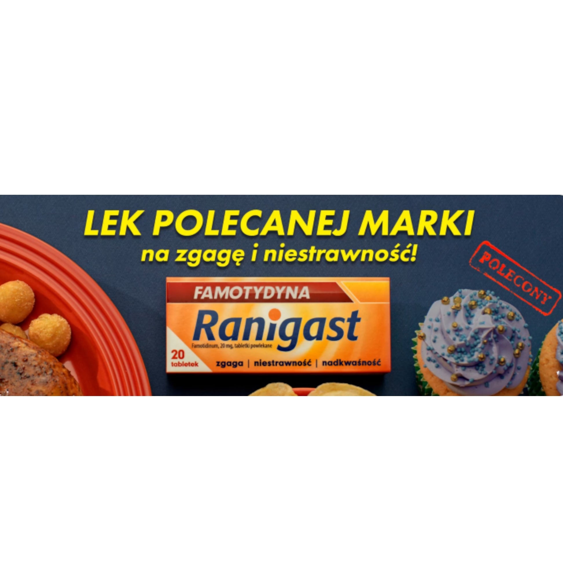 Ranigast 20 tabletek