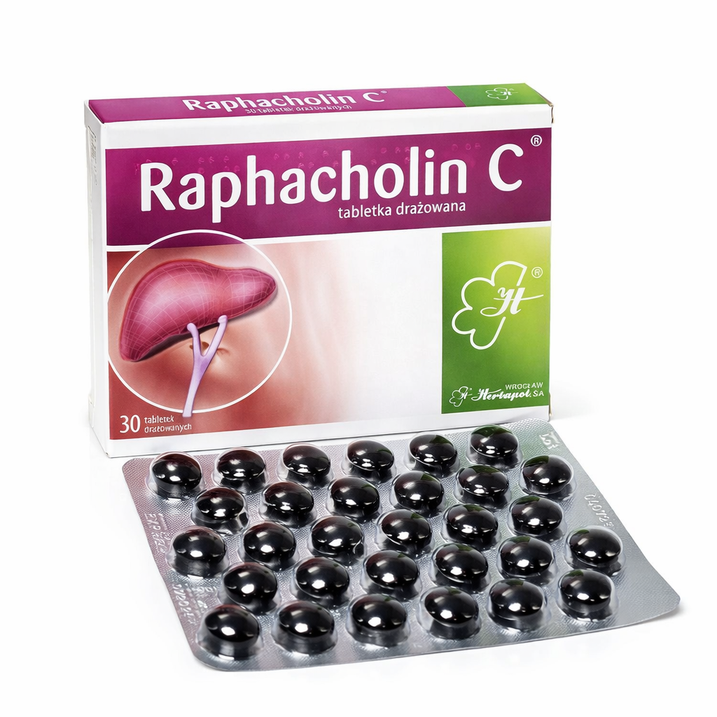 raphacholin c 30 tablets blister pack
