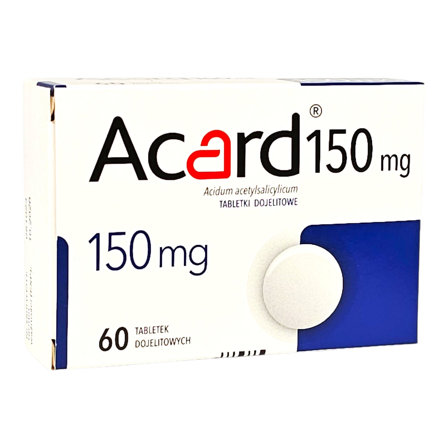Acard 150 mg 60 Enteric-Coated Tablets – Acetylsalicylic Acid