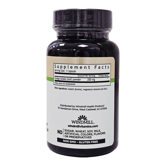 Ginkgo Biloba 200mg 60 Capsules | Miłożęb