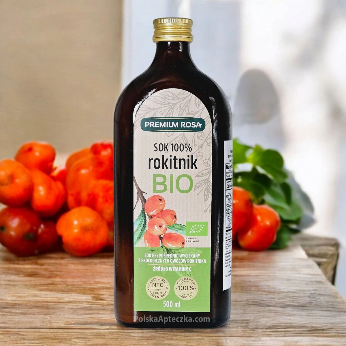See buckthorne juice for immunity and natural vitamin c