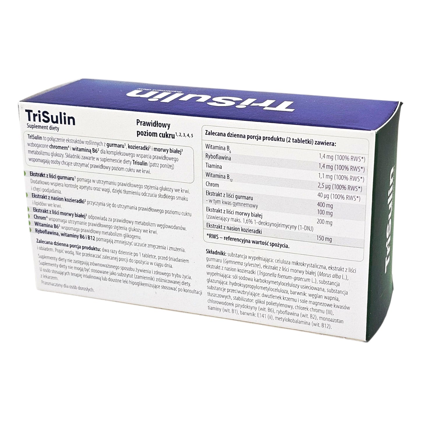 Trisulin 60 tablets ingredients 
