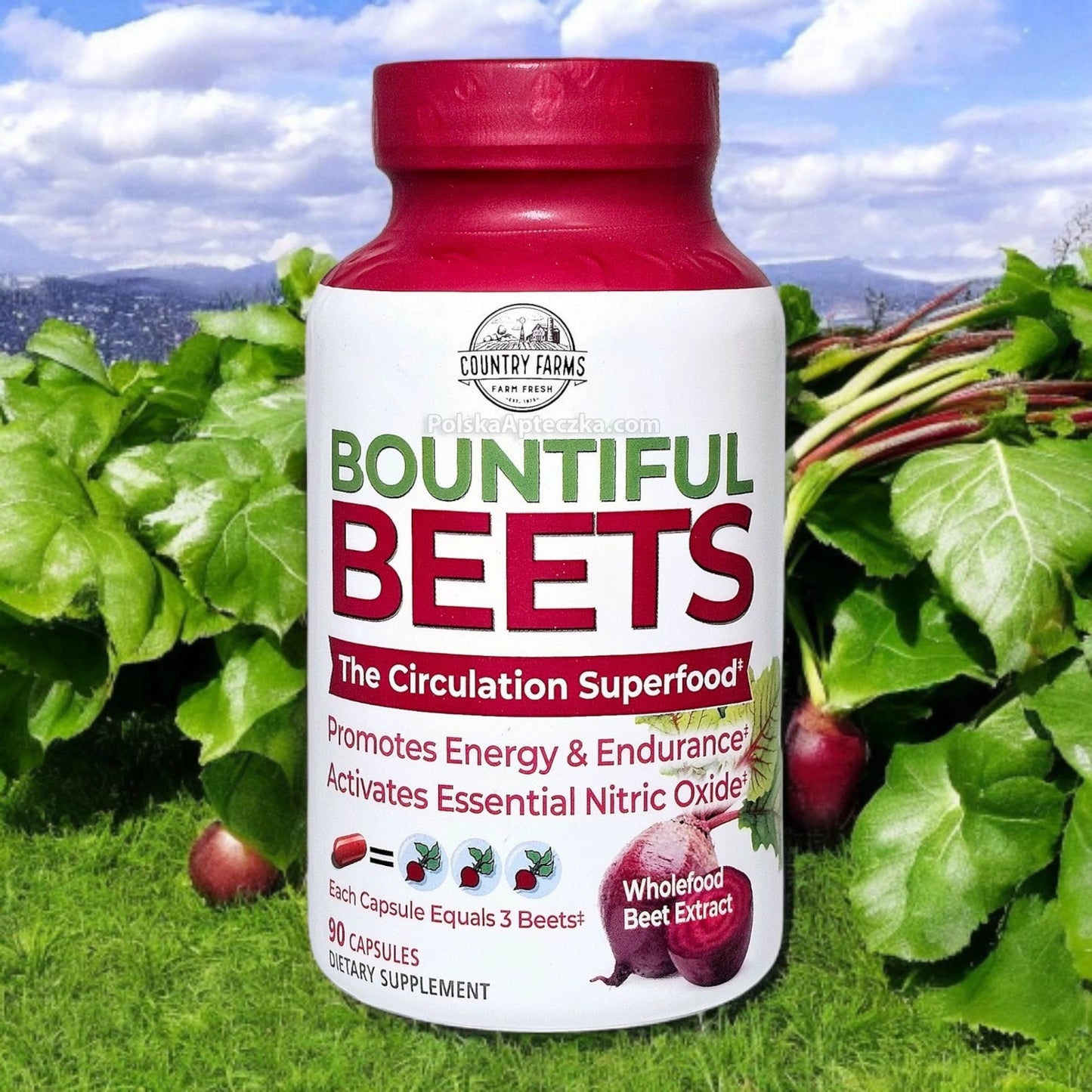 Beet root for circulation capsules 
