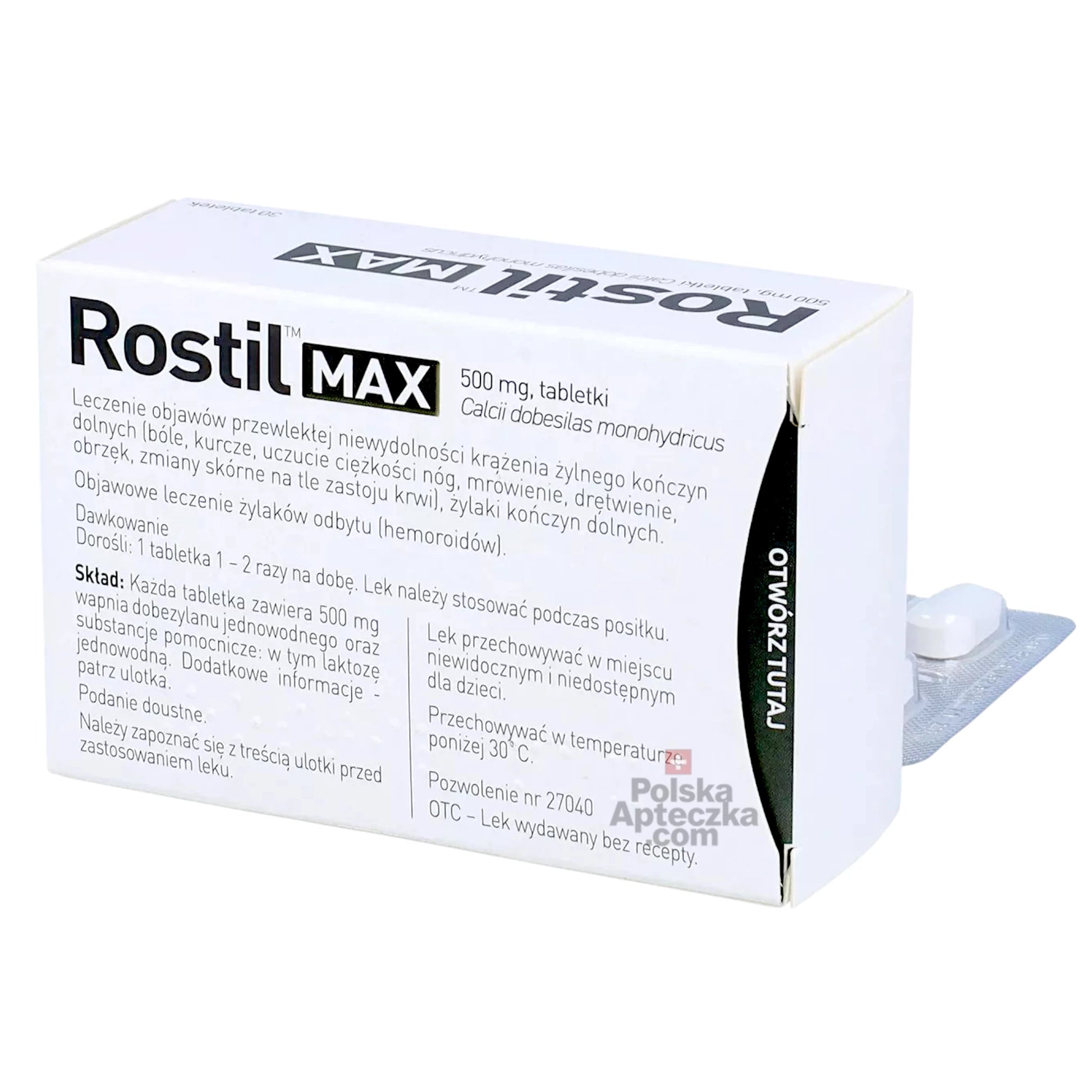 Rostil Max 500mg