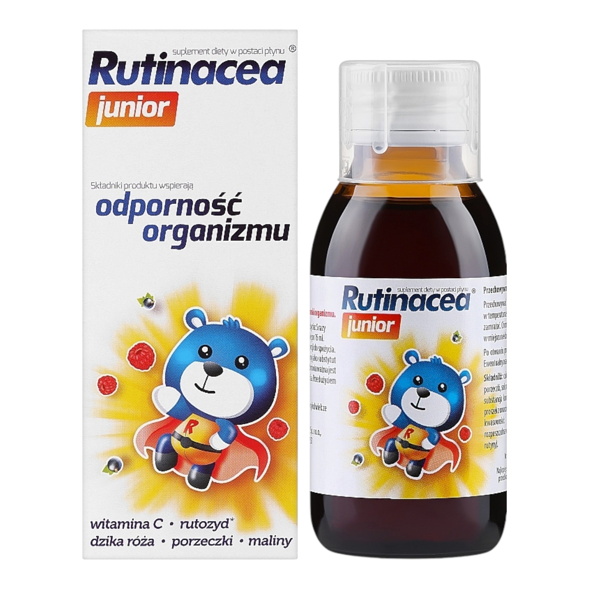 Rutinacea Junior Immune Support Syrup for Kids 100ml - Apteczka | Proton Nutrition
