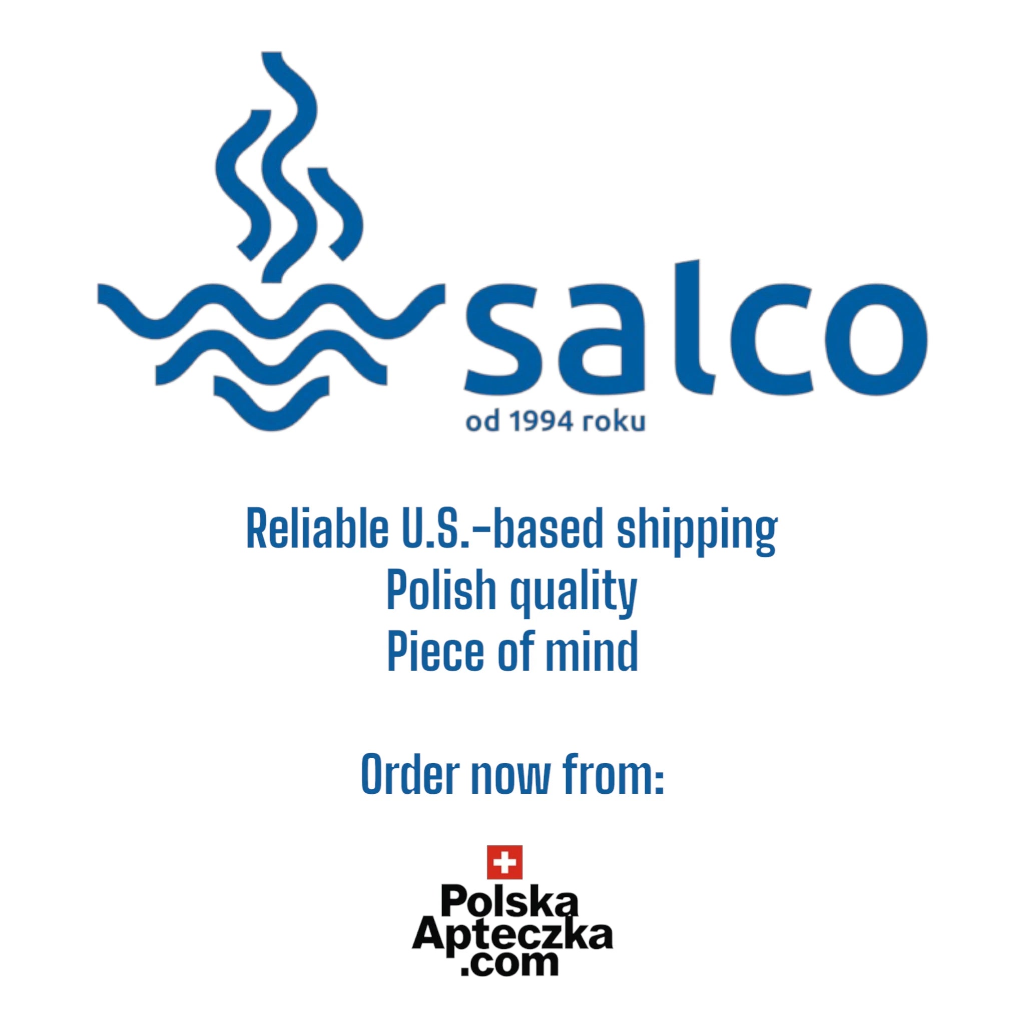 Salco USA supplements shipped from Chicago USA