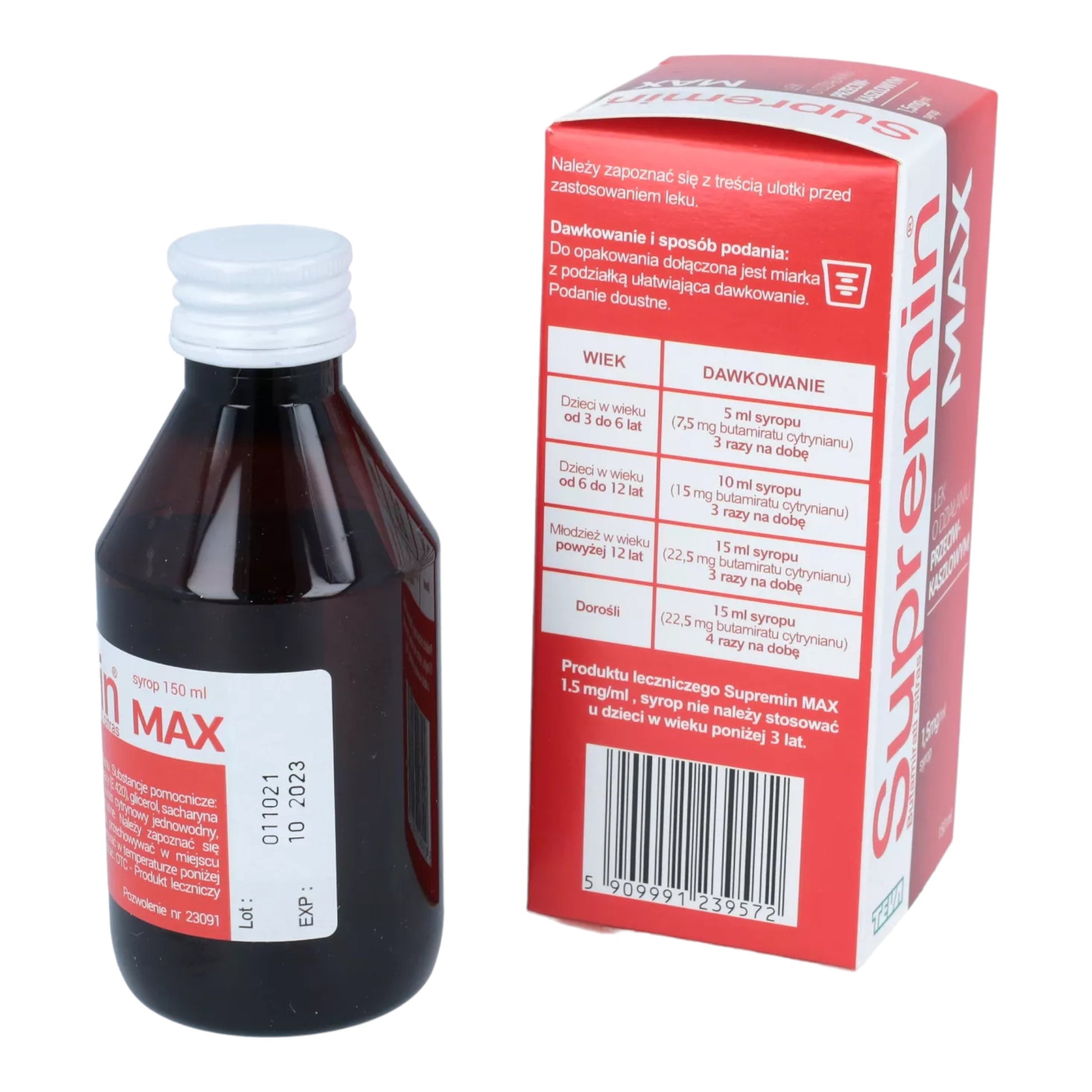 Supremin Max Syrup 150 ml – Apteczka