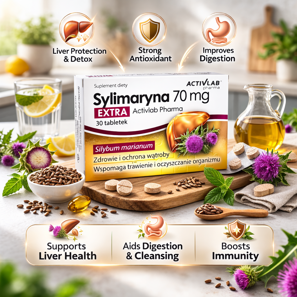 sylimaryna 70mg 30 tablets benefits