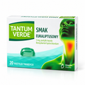 Tantum Verde eucalyptus 3 mg benzydamine, 20 lozenges – smak eukaliptusowy, 20 pastylek
