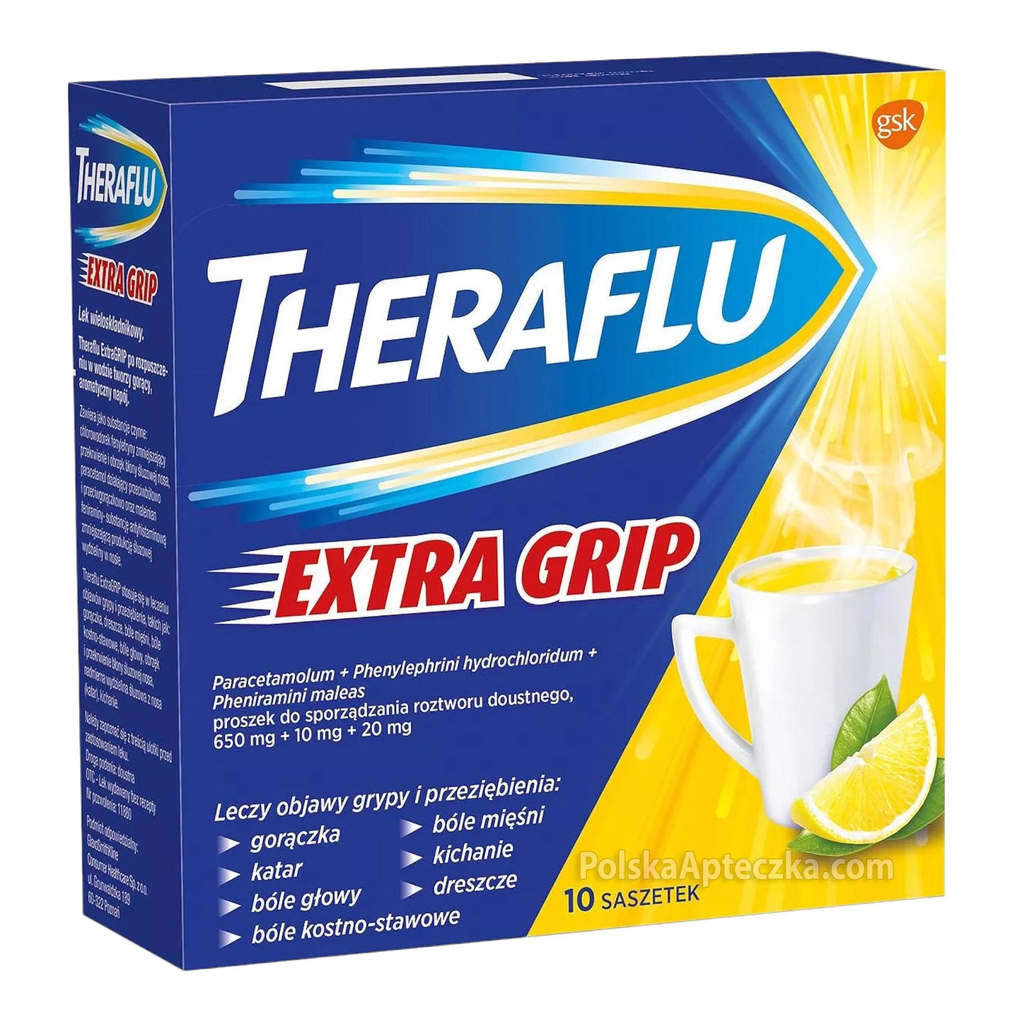 theraflu extra grip 10 saszetek