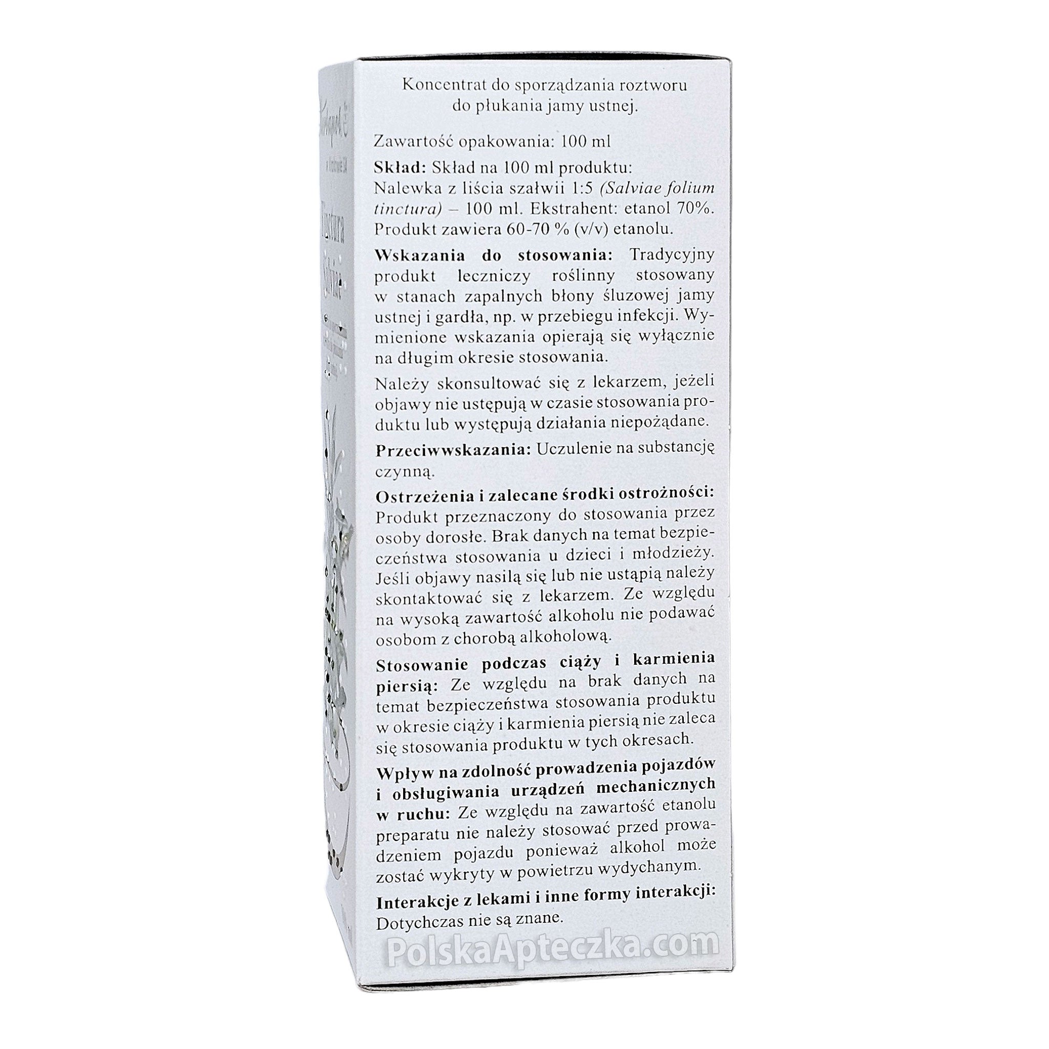 Tinctura Salviae, szałwia