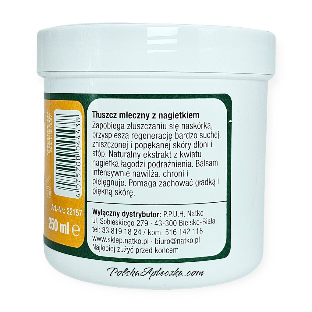 Tluszcz Mleczny z nagietkiem 250 g