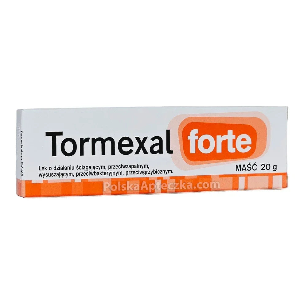Tormexal Forte box – Tormexal Forte Antibacterial & Antifungal Ointment