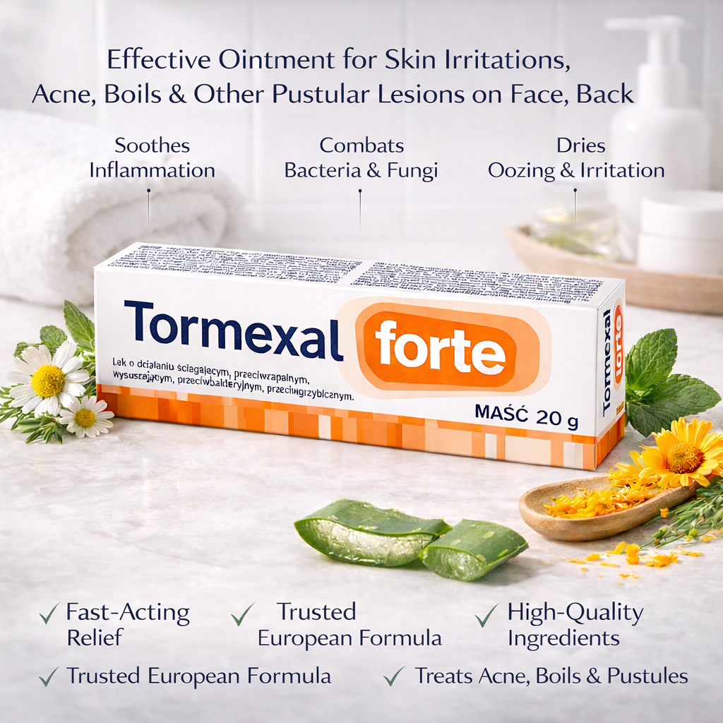 tormexal forte ointment tormentiol benefits Polska Apteczka