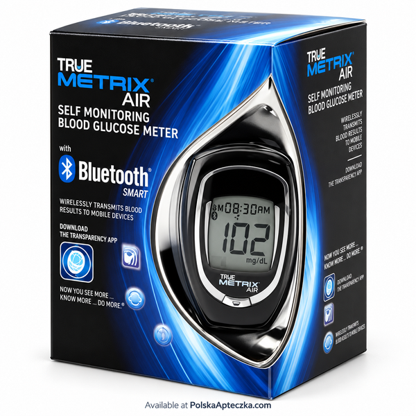 TRUE METRIX AIR blood glucose meter starter kit / Glukometr TRUE METRIX AIR, zestaw startowy