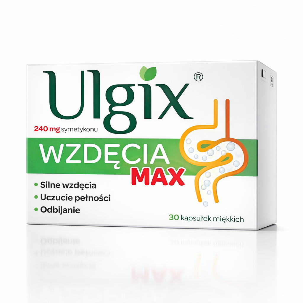 Ulgix Wzdęcia Max 240mg 30 capsules