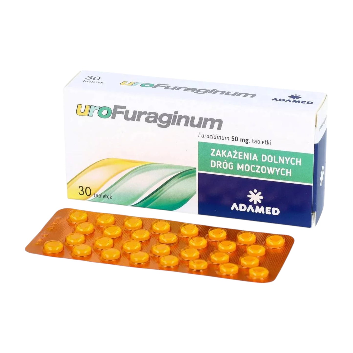 uroFuraginum 50 mg – 30 Tablets – Support for Lower Urinary Tract Health