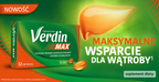Verdin Max supplement packaging with a green background and orange text.