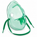 Veridian universal adult nebulizer mask with green elastic strap / Uniwersalna maska do nebulizatora dla dorosłych Veridian