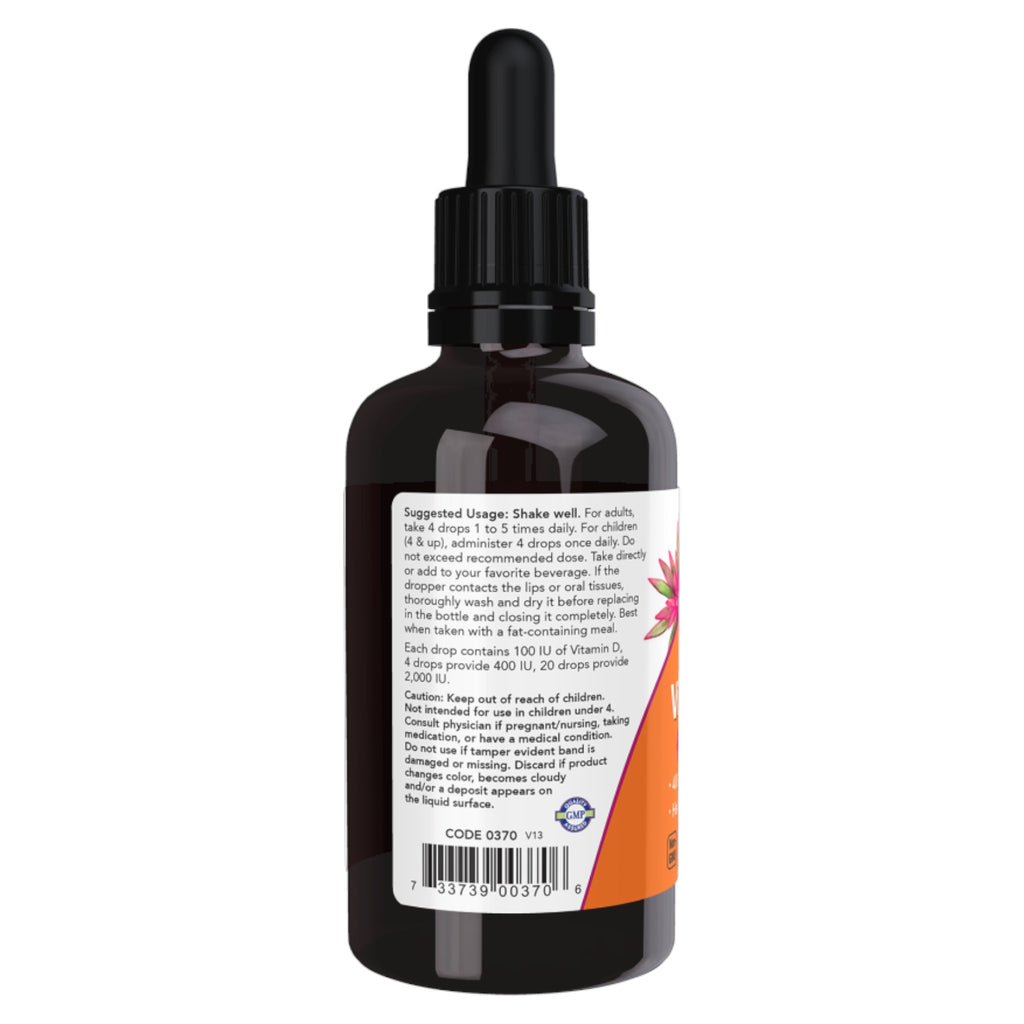 Vitamin D3 400 IU per 4 Drops 2 fl oz