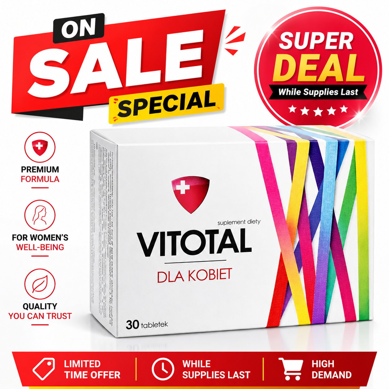 vitotal dla kobiet 30 tablets