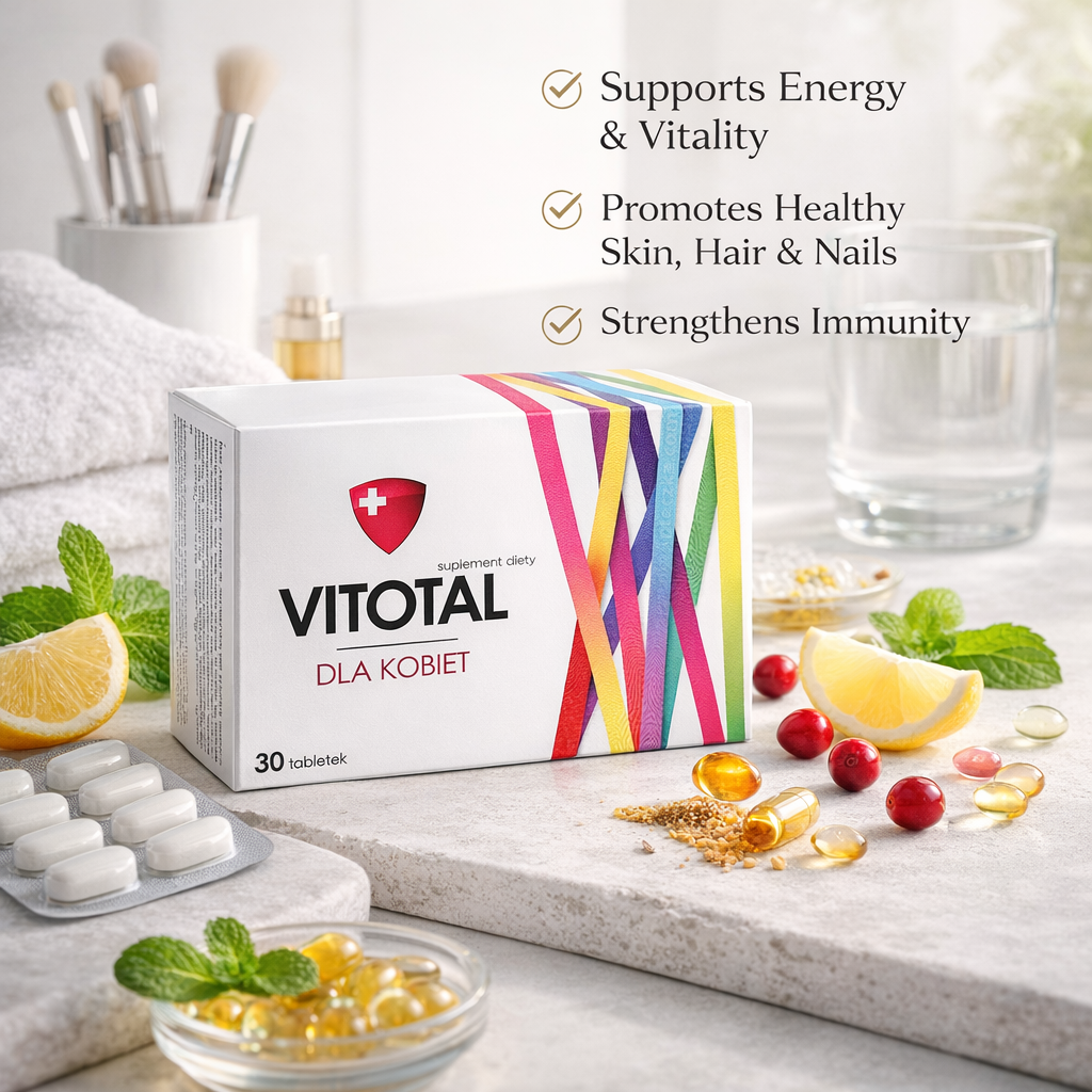 vitotal dla kobiet 30 tablets benefits polska apteczka