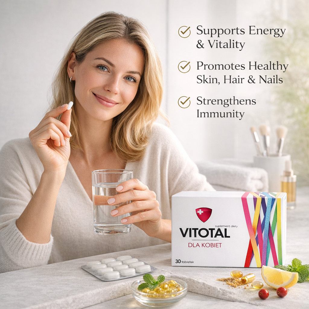 vitotal dla kobiet 30 tablets lifestyle polska apteczka