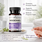 Wierzbownica with Magnesium 145 mg – Prostate & Urinary Support 60 Capsules benefits