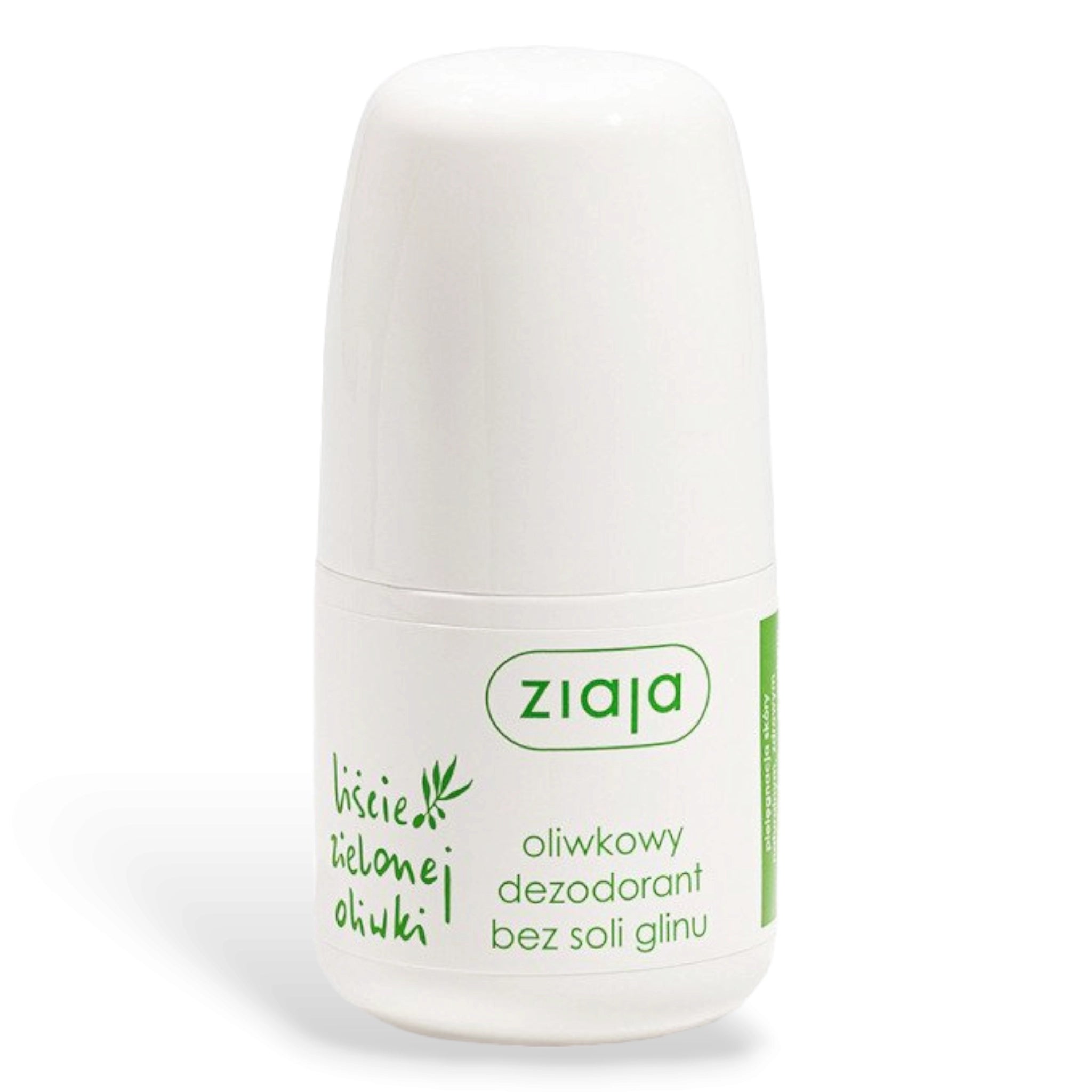 Ziaja Olive Leaf Aluminum-Free Roll-On Deodorant, 60 ml
