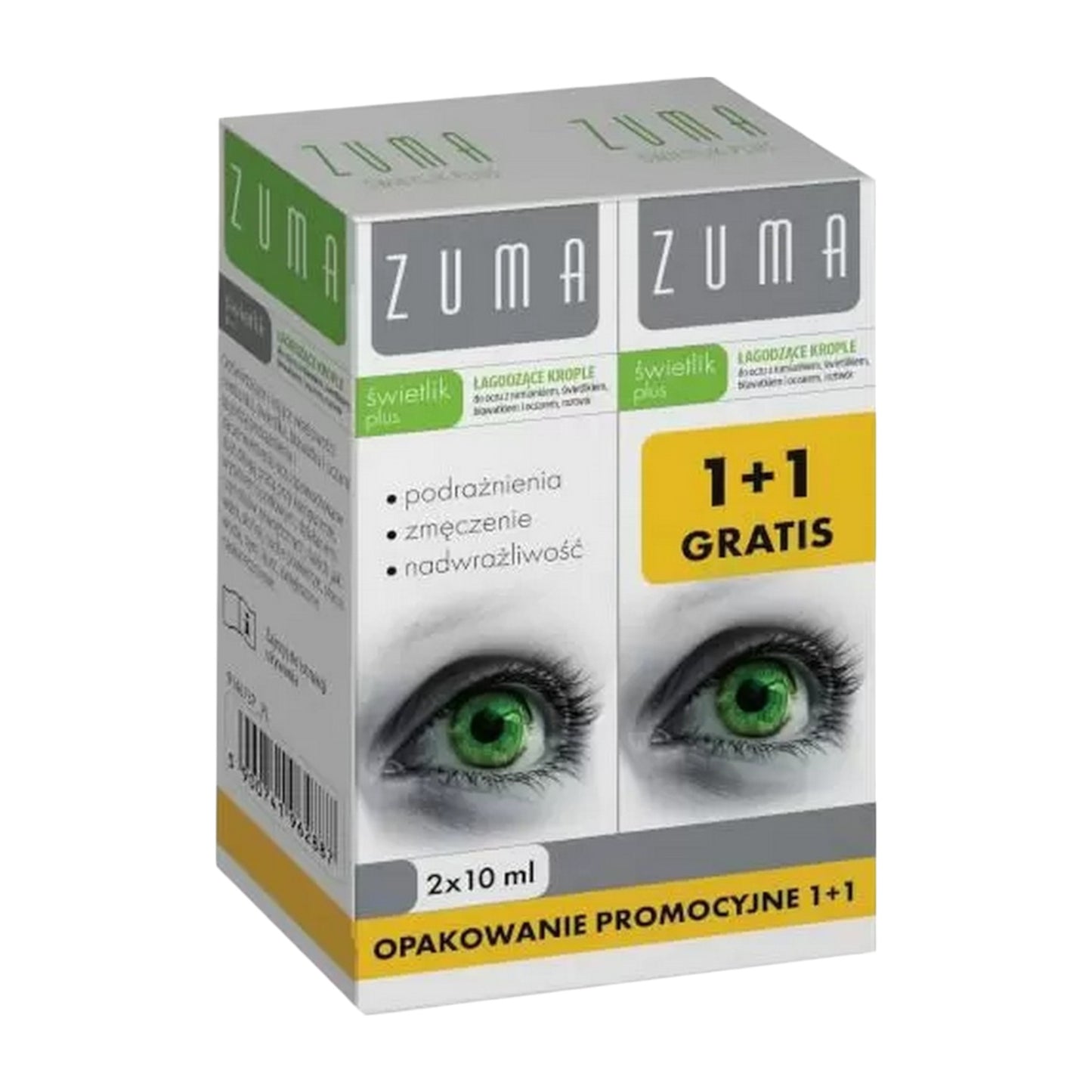 Zuma Świetlik Plus – Soothing Eye Drops with Eyebright & Chamomile - Apteczka | Proton Nutrition