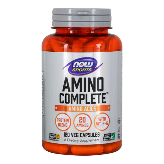 Amino Complete, Protein Blend With 21 Aminos and B-6, 120 Veg Capsules