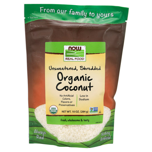 Coconut, Organic, Unsweetened & Shredded - 10 oz.