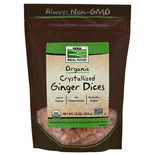 Ginger Slices, Crystallized & Organic - 12 oz.