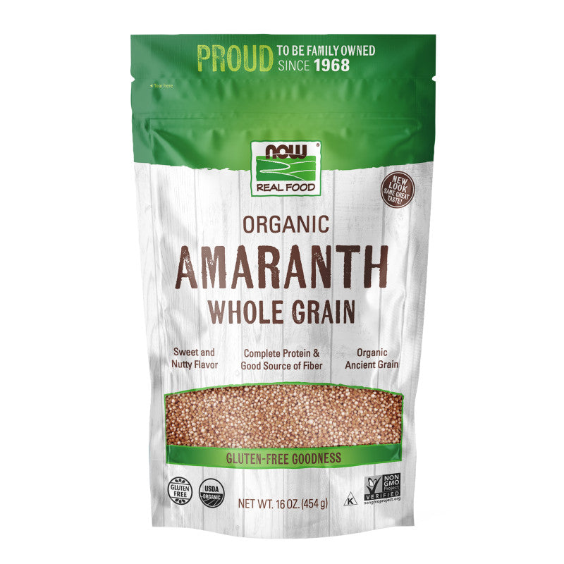 Amaranth Whole Grain, Organic - 16 oz.