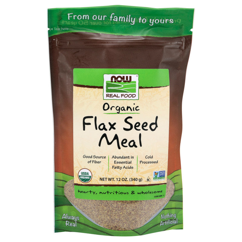Flax Seed Meal, Organic - 12 oz. - Apteczka | Proton Nutrition