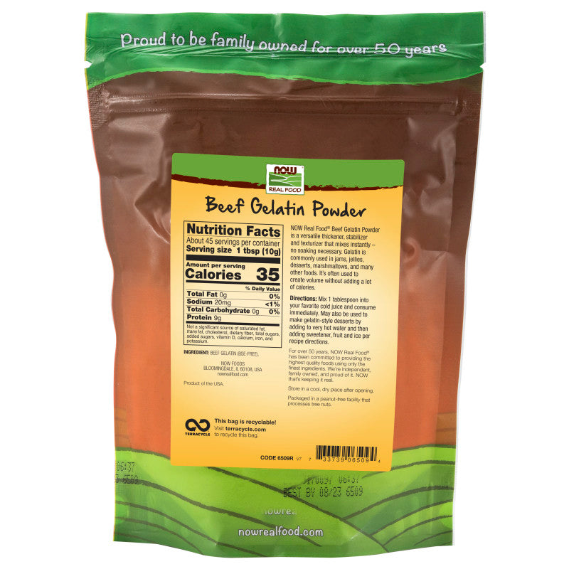 Beef Gelatin Powder - 1 lb.