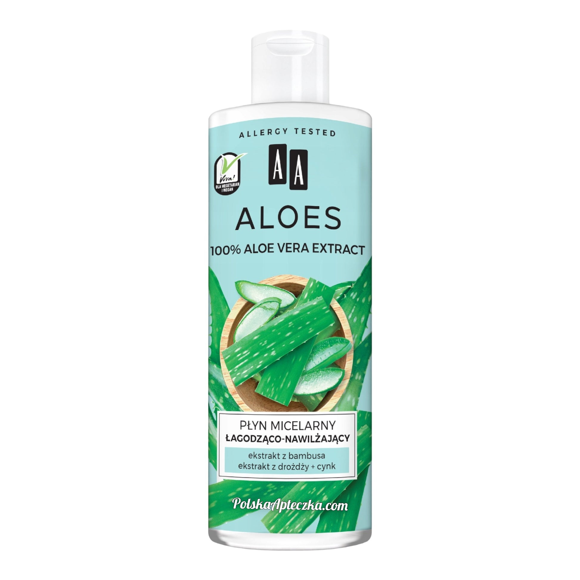 AA Oceanic, Aloes płyn micelarny łagodząco-nawilżający 400ml