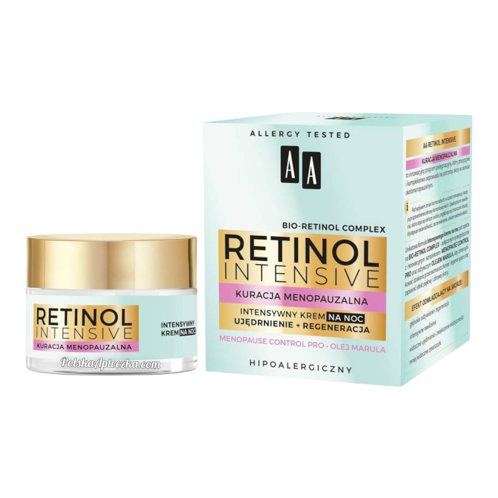 AA Retinol Intensive Menopausal Treatment Active Night Cream