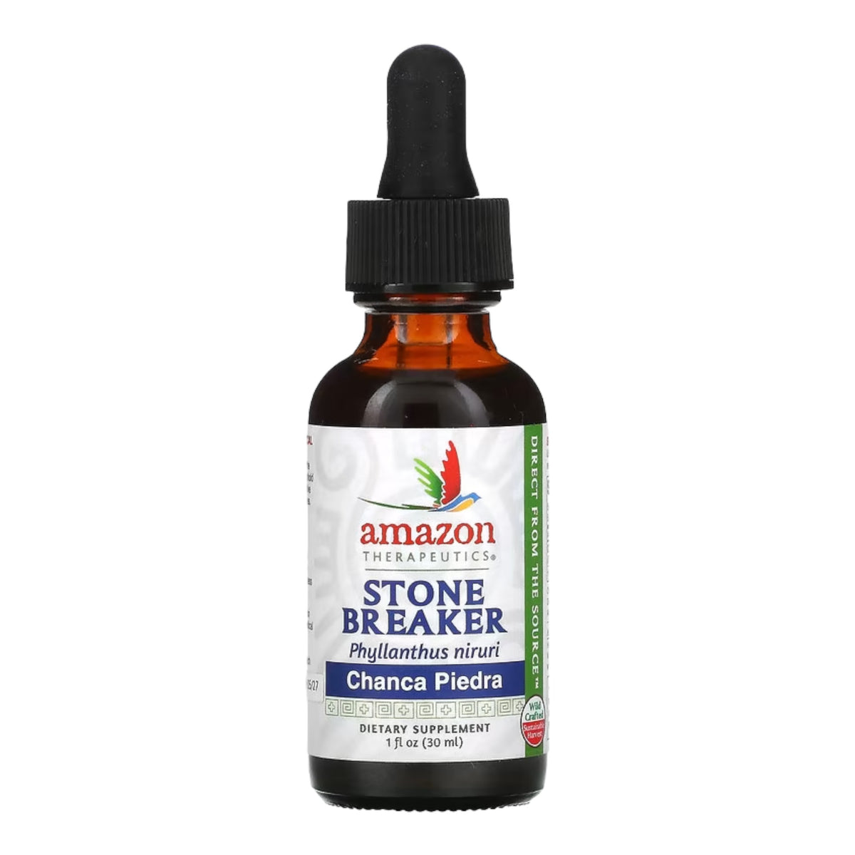Amazon Therapeutics Stone Breaker Chanca Piedra Phyllanthus niruri liquid herbal drops 30 ml