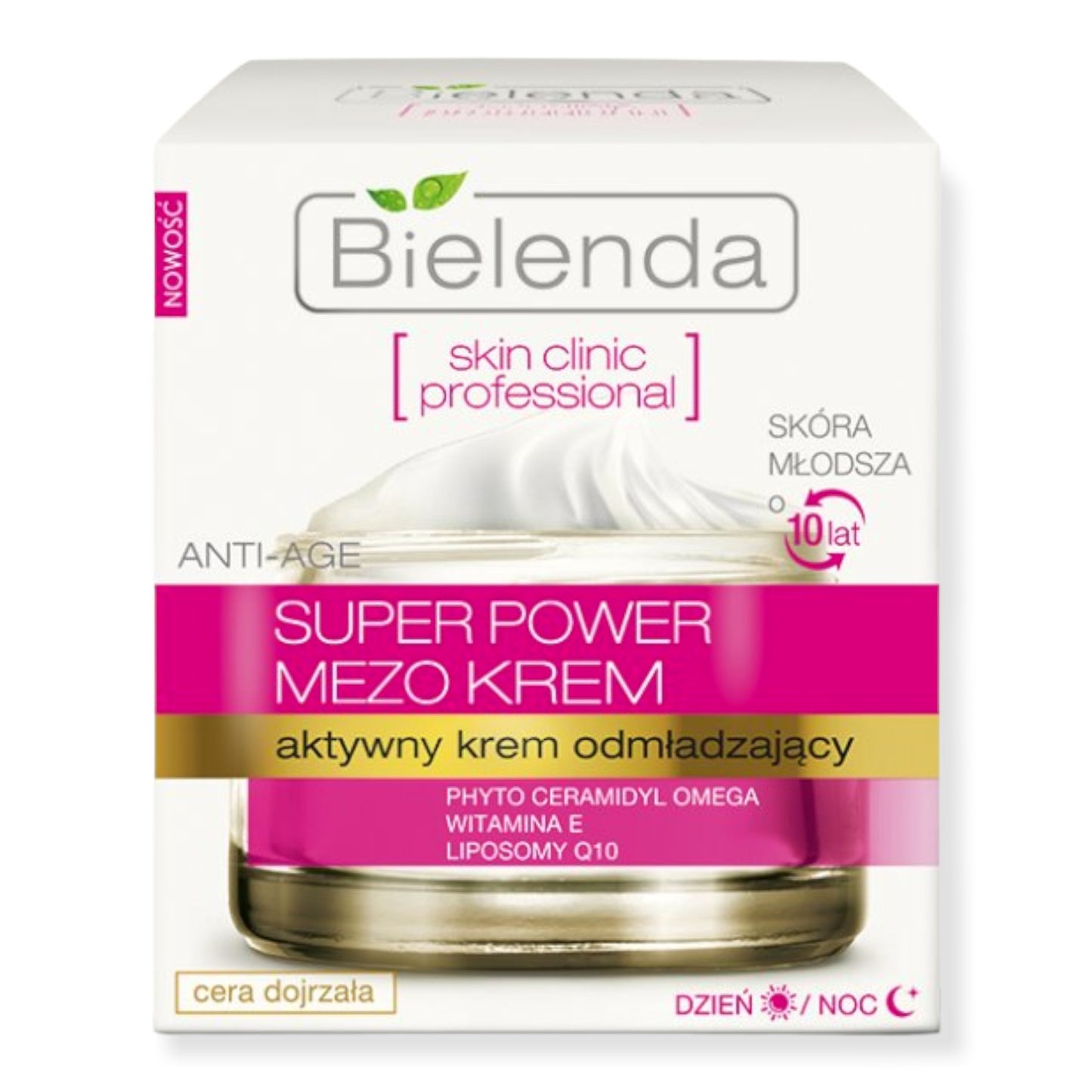 Bielenda, Skin Clinic Professional Aktywny krem odmladzajacy na dzien i na noc 50ml