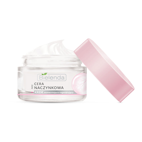 Bielenda Capillary Skin Night Cream Strengthening Regenerating 50 ml Polska Apteczka Jar