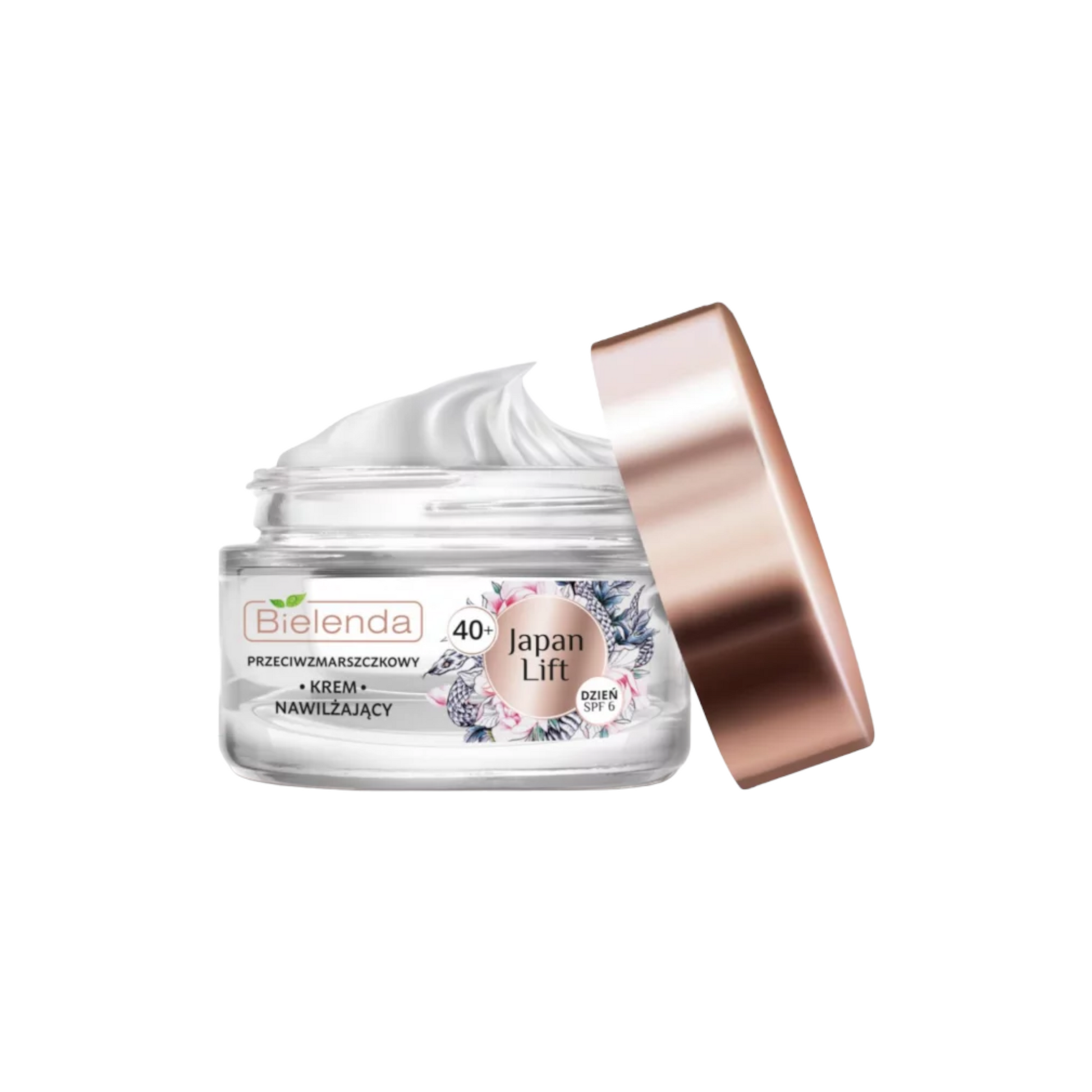 Bielenda, Japan Lift 40+ przeciwzmarszczkowy krem nawilzajacy na dzien SPF 6 50g